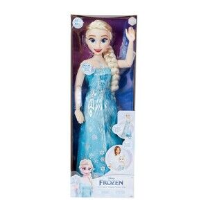 Disney Frozen Ice & Snow 32” Singing Playdate Elsa Doll Lights Sounds Let It Go